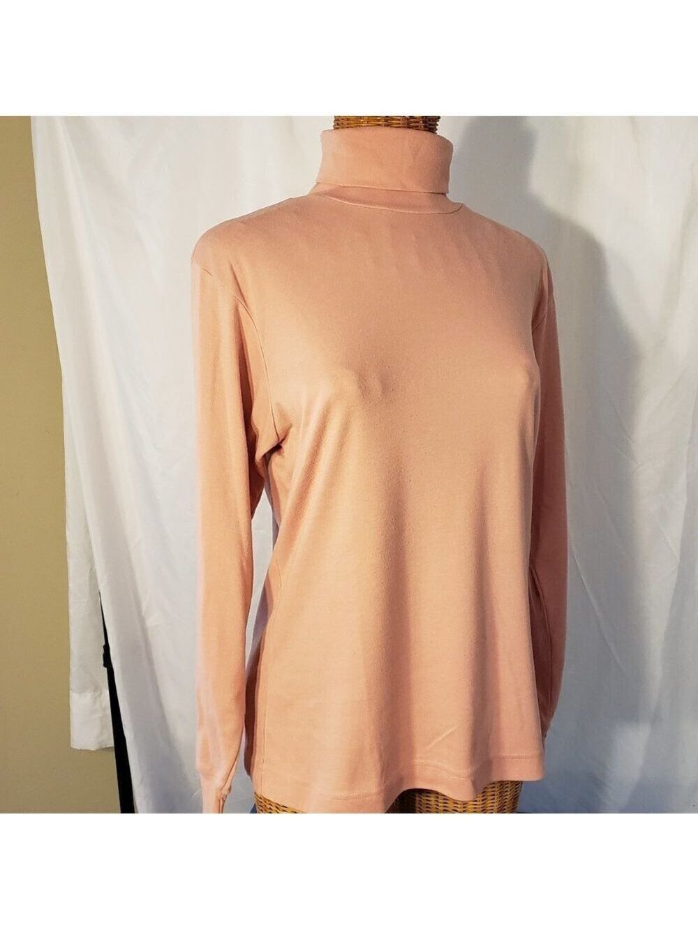 Ladies TABI International Turtleneck in Pink - M
